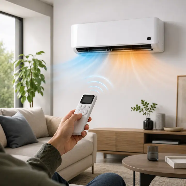 Portable air conditioner — no installation